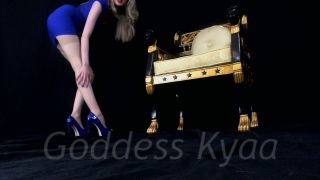 adult video clip 29 Goddess Kyaa - Only The Best for My Royal Feet on femdom porn plastic pants fetish-2