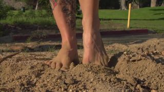 Renees Soles on a Warm California Day Foot-0