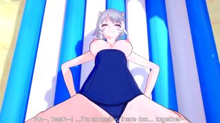 Wet Waifus - Cipher makes her Pussy Wet with Beach Fucking - Honkai Star Rail-9
