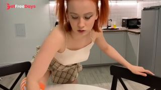 [GetFreeDays.com] Teenage Girl Cleaning Her Flat Without Panties Under Skirt Sex Clip June 2023-5