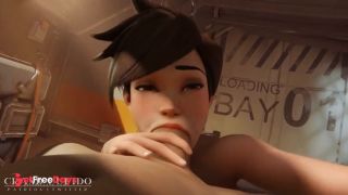 [GetFreeDays.com] Tracer Trying Hard to Give the Best Blowjob Overwatch Grand Cupido Porn Film February 2023-2