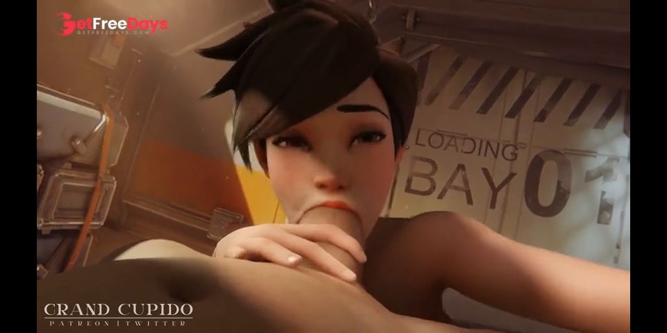 [GetFreeDays.com] Tracer Trying Hard to Give the Best Blowjob Overwatch Grand Cupido Porn Film February 2023