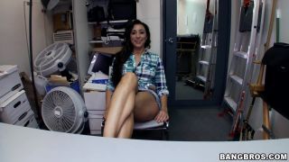 Kaylynn, Amateur slut sucks and fucks in a backroom-0