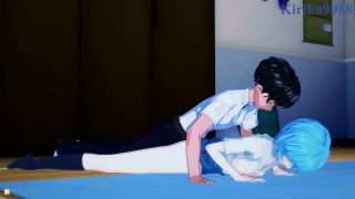 At Home Rei Ayanami and Shinji Ikari have intense sex at home. - Neon Genesis Evangelion Hentai-9