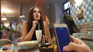 Sweet Emi - MY FRIEND CONTROLS ME IN PUBLIC? my Pussy is very Wet. Lovense Lush [FullHD 1080P] - petite - teen homemade amateur-9