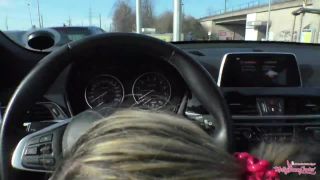 MellyBunnyLuder - Im Carsharing Auto musste ich blasen - Es war das letzte Auto im ganzen Umkreis  - mdh - german amateur european-3