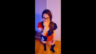 M@nyV1ds - CaityFoxx - Harley Quinn Sexy Cosplay Compilation-3