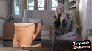 Femdom blonde stockings bae comments smalldicks-3