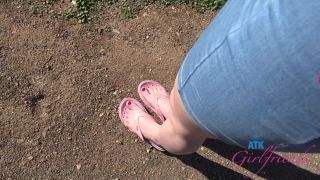 online xxx clip 33 Malibu Part 1, having a foot fetish on feet porn -2