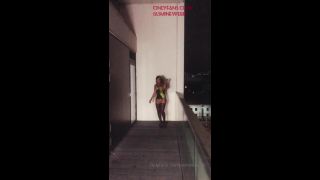 Onlyfans - Jasmine Webb - jasminewebbMasturbating on the balcony at the Pussy palace - 17-09-2019-0