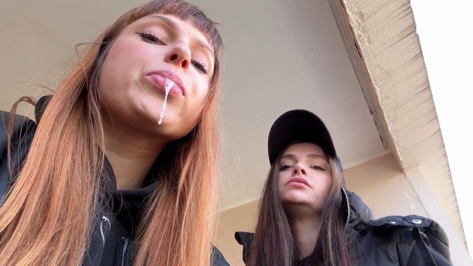 online xxx video 4 Petite Princess FemDom - Mistress Kira and Mistress Sofi - Double POV Spitting And Dirty Sneaker Soles Worship - FullHD 1080p | femdom | pov mina thorne femdom