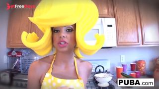 [GetFreeDays.com] Surreal Kitchen dress up with Abigail and her giant cucumber Adult Film May 2023-0