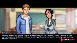 Big aunty make seen in summer time saga in cartoon character-5