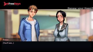 Big aunty make seen in summer time saga in cartoon character-6
