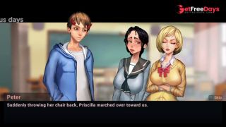 Big aunty make seen in summer time saga in cartoon character-7