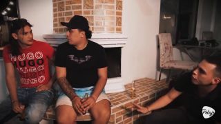 Colombian Milf Husband gives his busty Latina a pool and she cheats on him by sucking the instructors cock-1