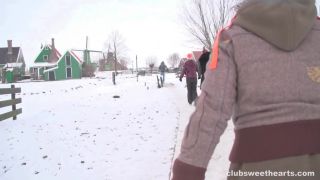 Ice skating at Zaanse Schans Public-2