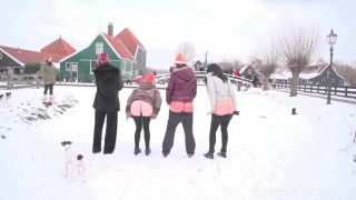 Ice skating at Zaanse Schans Public-3