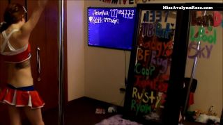 femdom deepthroat femdom porn | avalynnrose cheerleading striptease teen | femdom-4