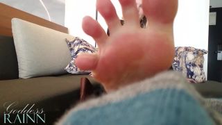 adult video 21 Goddess Rainn - Lick My Sweaty Leather Boot Feet/Socks (720P) | femdom pov | femdom porn femdom pirn-7