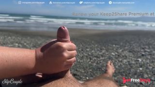 [GetFreeDays.com] Cute Babe have fun on the Beach - Sloppy Handjob and Blowjob and reverse Cowgirl P Public Adult Video February 2023-1