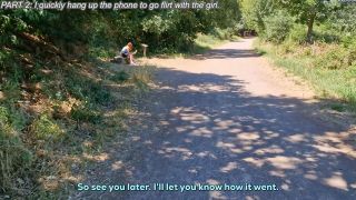 Onlyfans - MILF With Big Tits Sucks An Unknown Guy At The Public Park And She Receives a Huge Facial ENG SUB Fucktotum - Hardcore-1