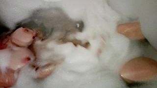 M@nyV1ds - Sandybigboobs - Bathing with Sandybigboobs 2016-2