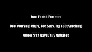 online xxx video 44 Femdom foot worshiping and toe sucking vids xxx - sissy boy - pussy licking femdom love-9