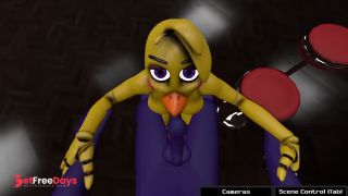 [GetFreeDays.com] Hentai - FNAF Chica blowjob POV Sex Leak November 2022-1