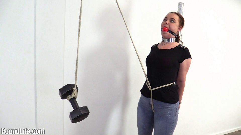 Belt Bound – Crotch rope weight challenge - Beltbound