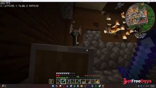 finding chicken jockey in woodland mansion and burning it down i drank a rage potion-6