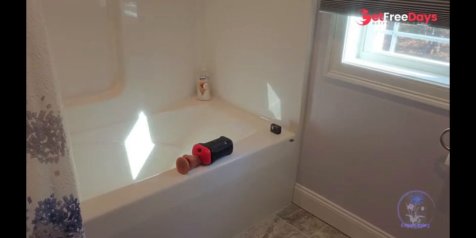 Behind The Bathtub Sun Cock Block Frot Straight Edge Intimaly Tserica Dangling Close Up Cock