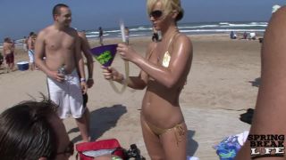 xxx clip 17 blonde granny porn Naked Beach Day and Sunset Boat Ride, teen on party-1