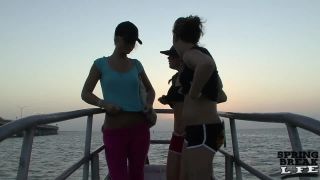 xxx clip 17 blonde granny porn Naked Beach Day and Sunset Boat Ride, teen on party-9