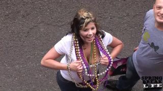 Mardi Gras Chicks on Bourbon  Street-6