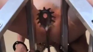 online clip 31 SpankingServer - CB On The Ladder, xnxx femdom on fetish porn -6