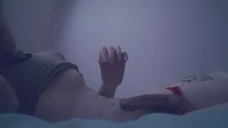 adult clip 11 PornHub Wetzemu - Trans Girl Pulls Her Panties Down For A Quickie Before Bed, cast fetish sex on shemale porn -9