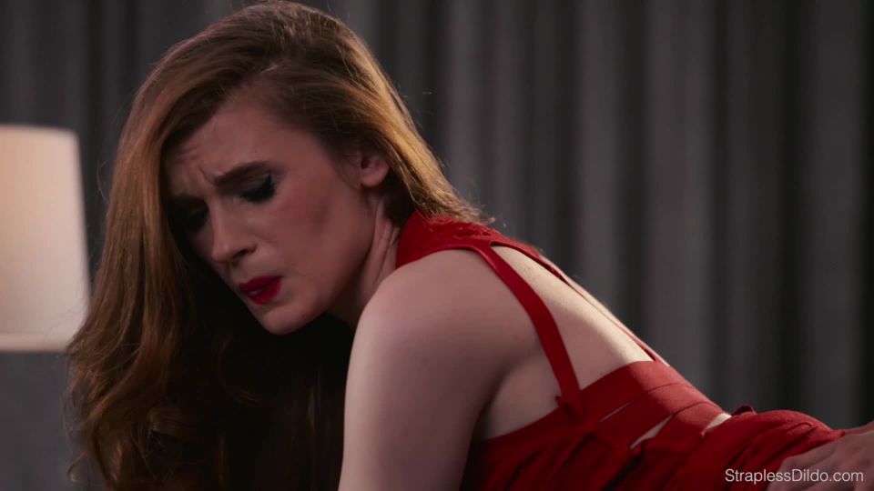 online porn video 40 lesbian foot fetish worship toys | Rossy Bush hikes her skirt up for mias strapless dildo | stocking