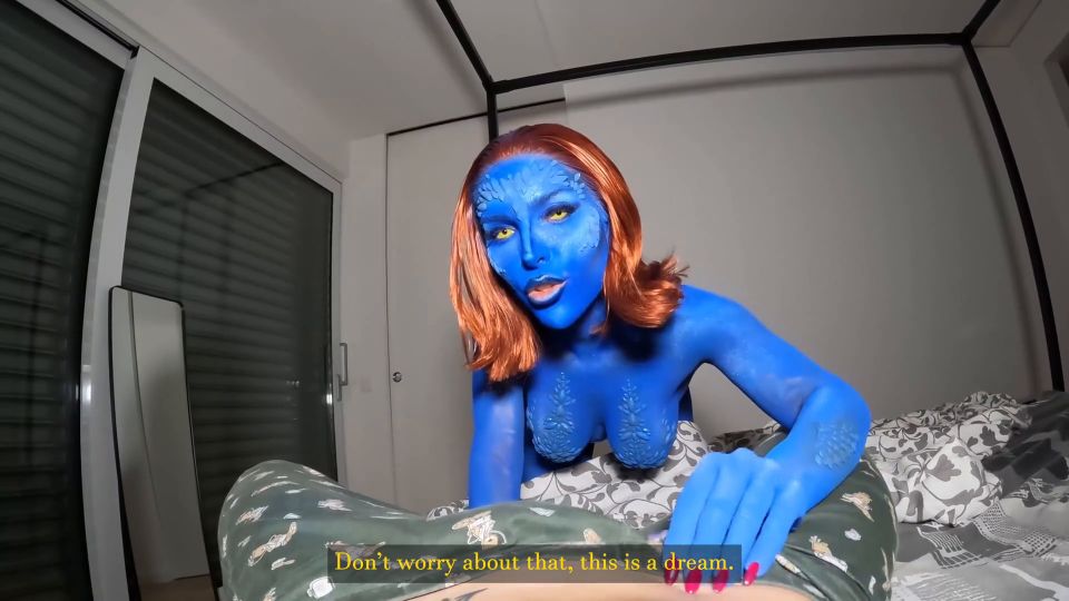 Italian Cosplay  Teenager Fucks Mystique Of The XMen 1080p