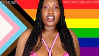  Gay blackmail fantasy, ebony female domination, gay, mind fuck, pride come out for pride Manyvids  UnfriendlyBlckHottie -4