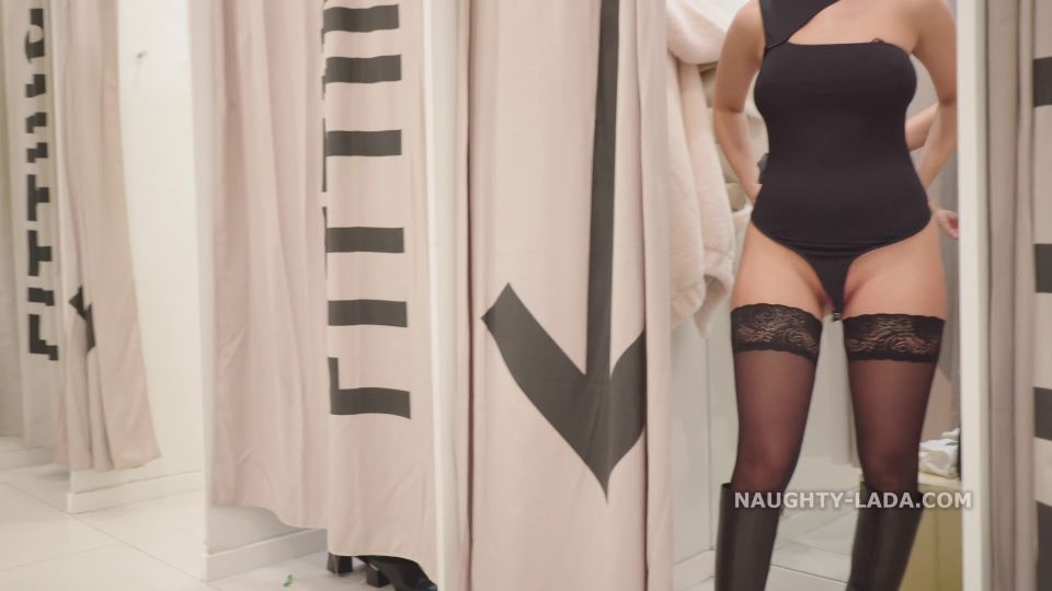 Naughty Lada - Shopping bottomless.