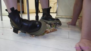 online video 47 NELLY – Eat the dust off my feet and then sandwich off my boots, princess beverly femdom on fetish porn -5