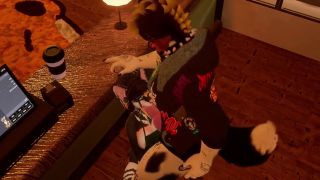 Red Head Hot Coffee Girl  VR -2