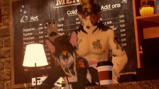 Red Head Hot Coffee Girl  VR -5