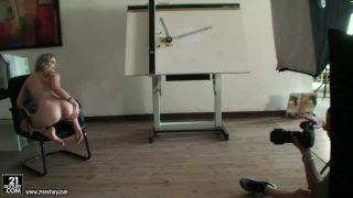 xxx video clip 28 brutal femdom Backstage with Michelle Moist, foot worship on feet porn-9