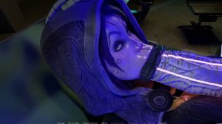 Hentai AI robot malfunctioned and accidentally fucked Lara Croft in the mouth, filling her throat with sper-0