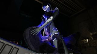 Hentai AI robot malfunctioned and accidentally fucked Lara Croft in the mouth, filling her throat with sper-5