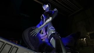 Hentai AI robot malfunctioned and accidentally fucked Lara Croft in the mouth, filling her throat with sper-6