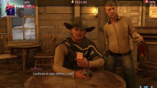 Wild West Cowgirl Rides Hard and Gets Creampied  3D XXX Game Scene-5