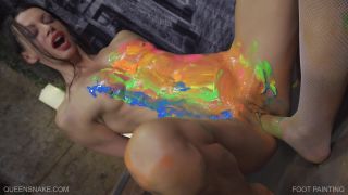 online porn clip 42 Foot Painting | squirt | fetish porn best foot fetish-1
